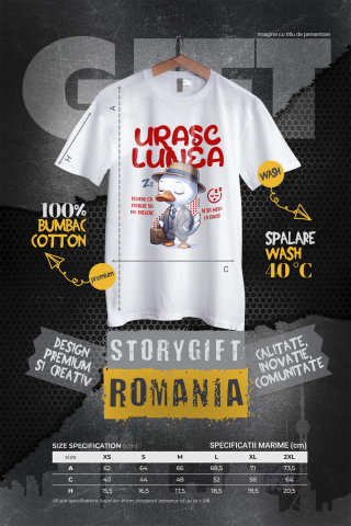 Tricou Femei, Barbati, Copii, Fata, Baiat, Unisex Personalizat Rață Haioasă la Birou – Costum Elegant, Pălărie, Servietă și Umor Corporatist [3]