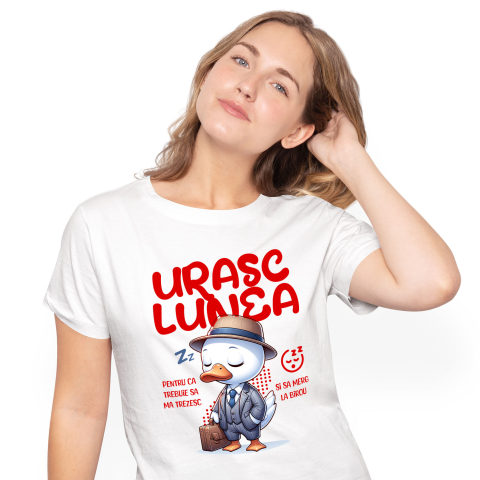 Meserii - Tricou Femei, Barbati, Copii, Fata, Baiat, Unisex Personalizat Rață Haioasă la Birou – Costum Elegant, Pălărie, Servietă și Umor Corporatist