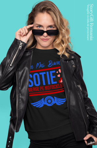 Tricou Femei, Barbati, Copii, Fata, Baiat, Unisex Personalizat Tricouri Personalizate Valentine's Day - Dragoste & Motociclete [1]