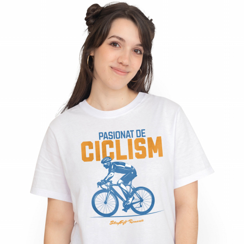 Tricou Femei, Barbati, Copii, Fata, Baiat, Unisex Personalizat Siluetă Bărbat Bicicletă – Ciclism Profesionist & Sport de Performanță