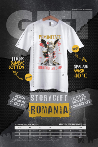 Tricou Femei, Barbati, Copii, Fata, Baiat, Unisex Personalizat Statuie Feminitate cu Aripi - Cadou Motivational pentru Femei [3]