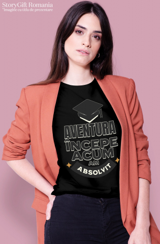 Tricou Femei, Barbati, Copii, Fata, Baiat, Unisex Personalizat Toca Absolvire | Cadou Personalizat pentru Absolvenți [1]