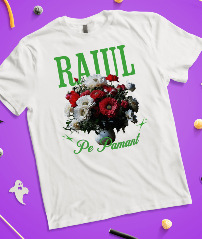 Tricou Femei, Barbati, Copii, Fata, Baiat, Unisex Personalizat Vaza cu Flori Colorate | Cadou Personalizat „Raiul Pe Pământ” | Decor Natural și Frumos [2]