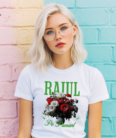 Tricou Femei, Barbati, Copii, Fata, Baiat, Unisex Personalizat Vaza cu Flori Colorate | Cadou Personalizat „Raiul Pe Pământ” | Decor Natural și Frumos [1]