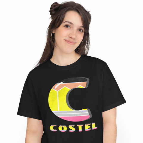Cadouri Personalizate - Tricou Personalizat Femei Pentru Iubitorii De Scoala, Creion, Text Nume Personalizat, Copii, Multicolor, Negru, 100% Bumbac, Marime XS