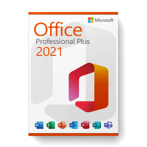 Microsoft Office 2021 - Office 2021 Pro Plus Retail – Activare online