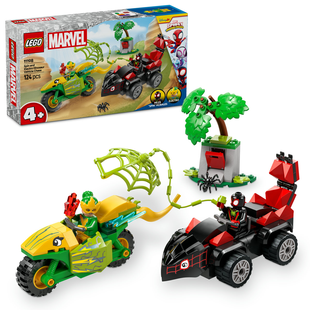 LEGO Marvel Super Heroes - lego-marvel-spin-electro-dino-vehicule-11198-ani-4-piese-124