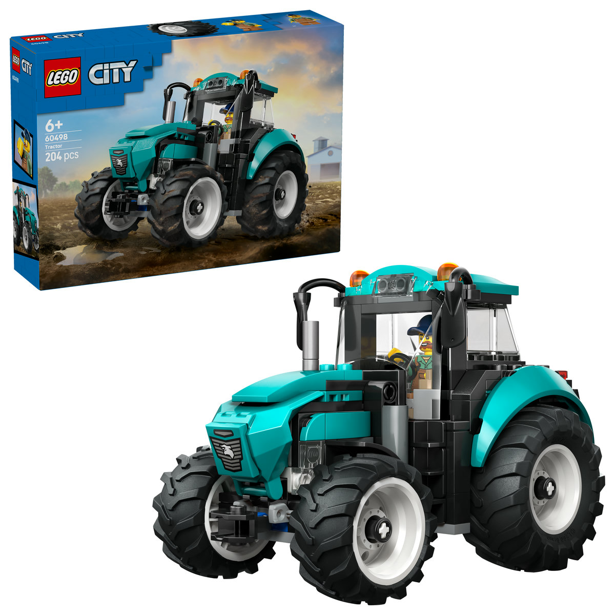 LEGO City - lego-city-tractor-agricol-60498-ani-6-piese-204