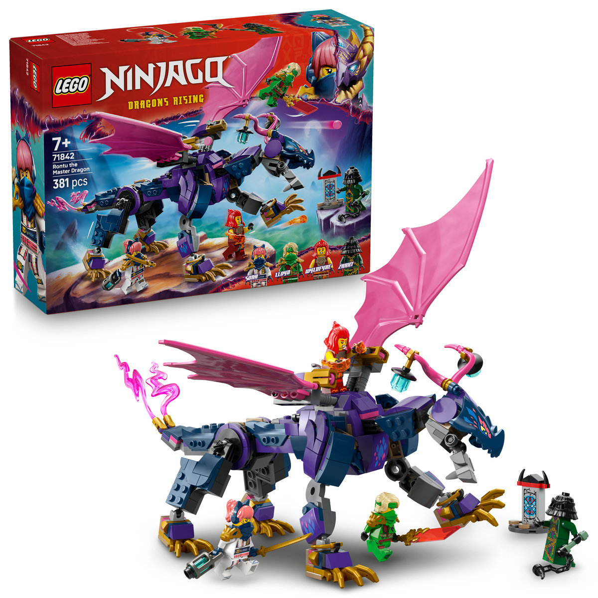 LEGO Ninjago - lego-ninjago-marea-dragonita-rontu-71842-ani-7-piese-381