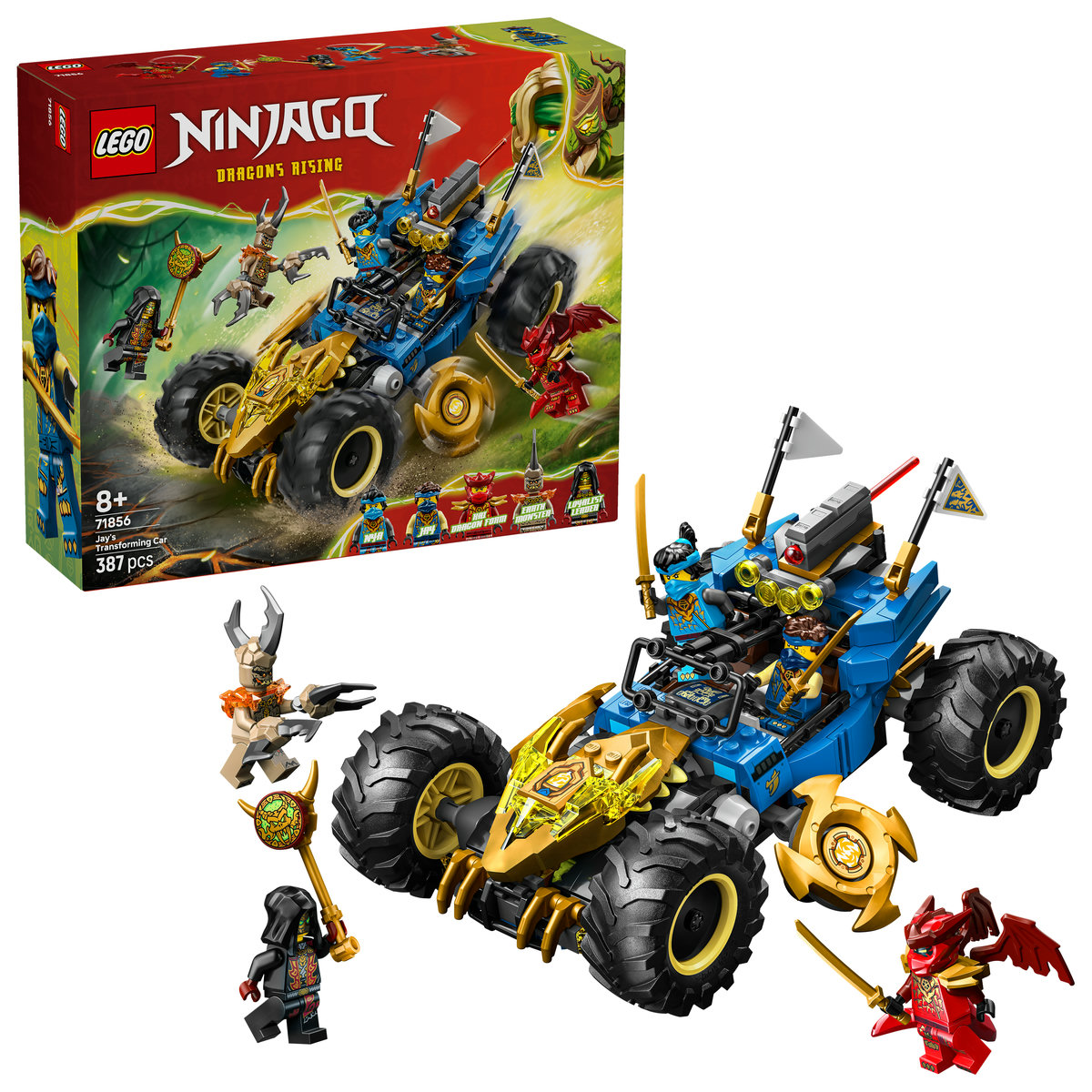LEGO Ninjago - lego-ninjago-masina-transformabila-jay-71856-ani-8-piese-387