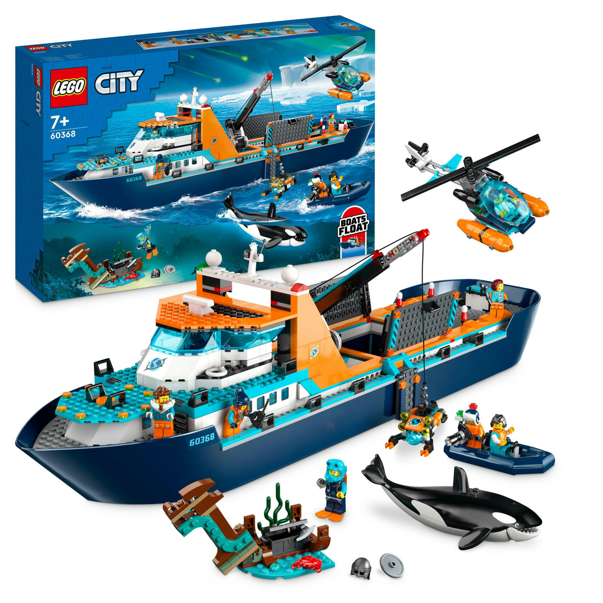 LEGO - lego-city-nava-explorari-arctice-60368-ani-7-piese-815
