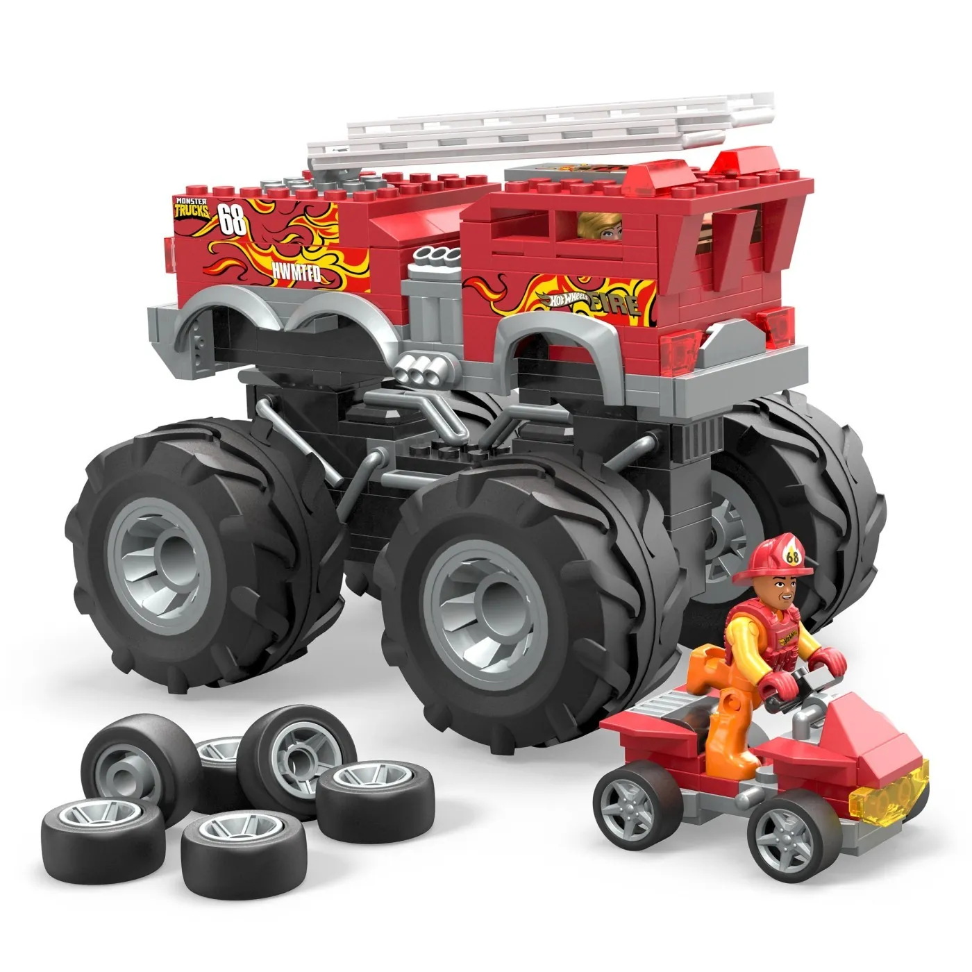 HOT WHEELS MONSTER TRUCK MEGA SET CONSTRUCTIE 5 ALARM [2]