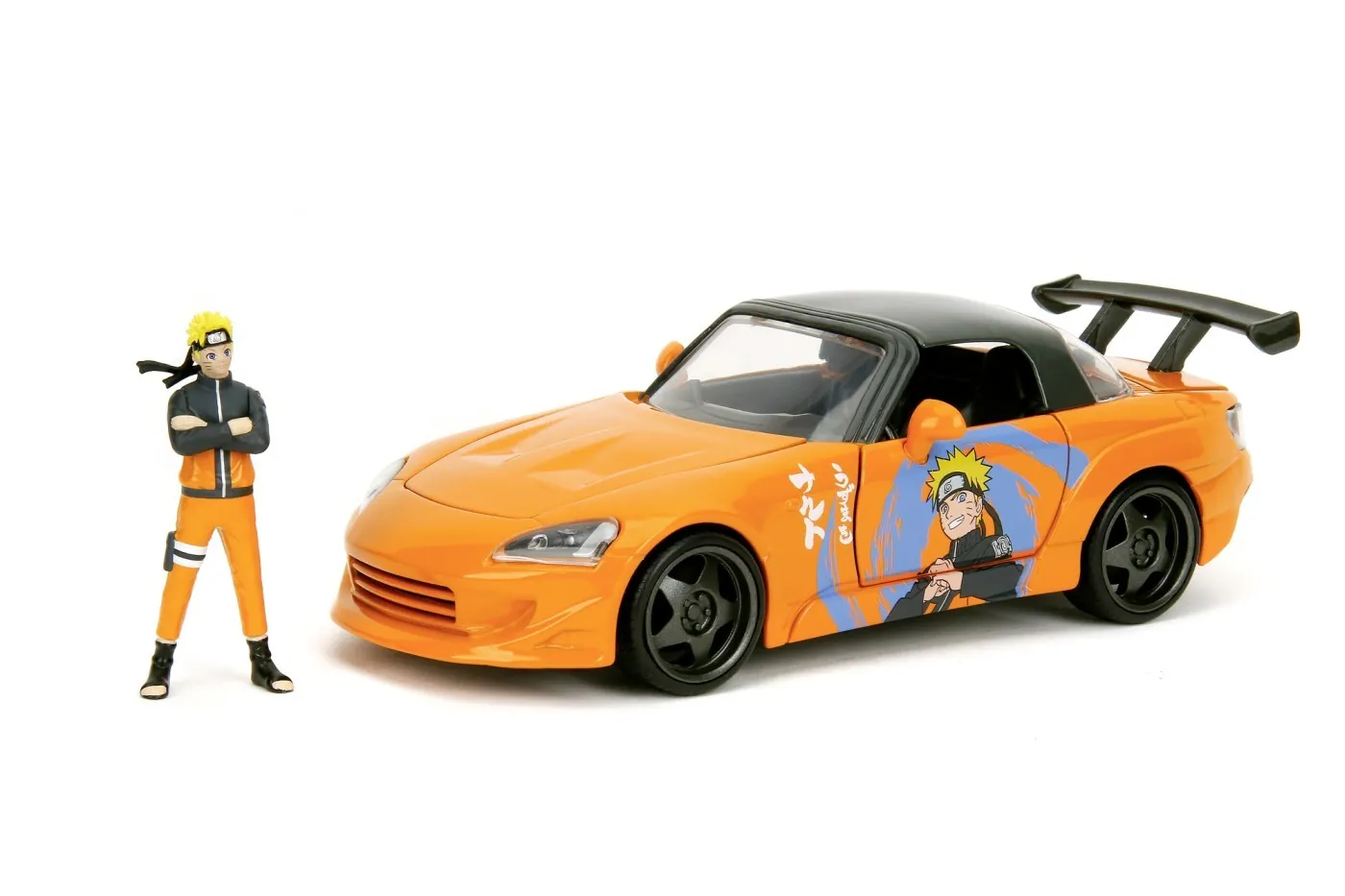 JADA NARUTO SHIPPUDEN SET FIGURINA NARUTO SI MASINUTA METALICA HONDA 2001 S2000 SCARA 1:24 [3]