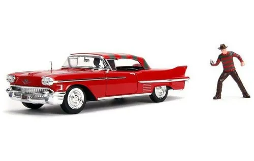 MACHETA METALICA FREDDY KRUEGER 1958 CADILLAC MODEL 62 SCARA 1 LA 24 [8]