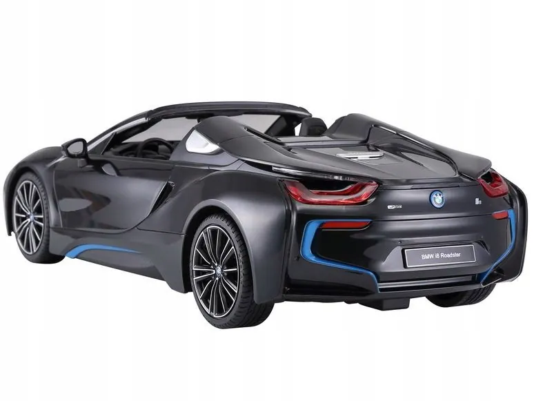 MASINA CU TELECOMANDA BMW I8 NEGRU SCARA 1 LA 12 [4]