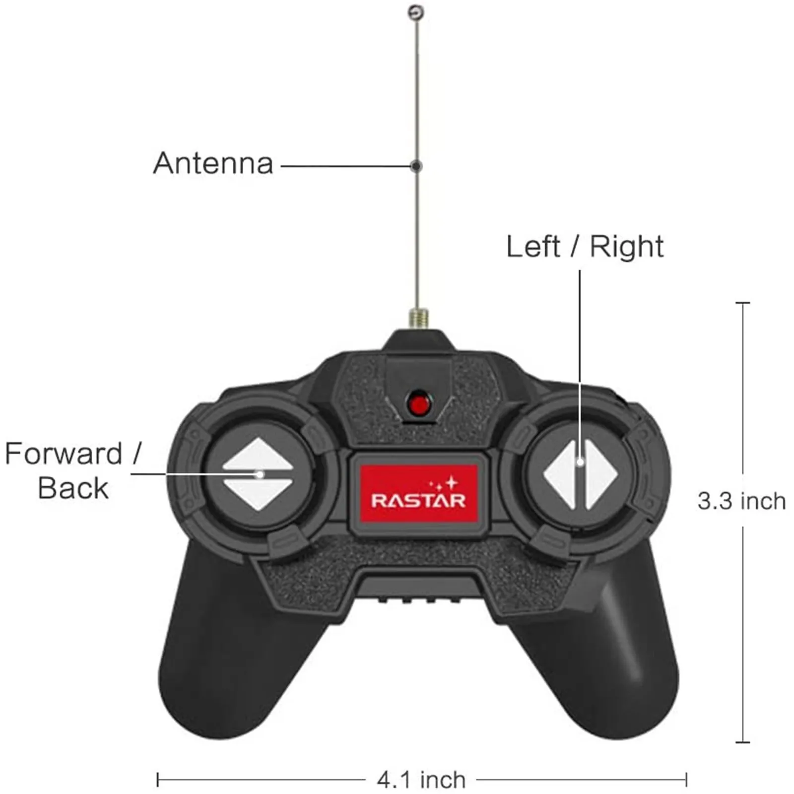 MASINA CU TELECOMANDA BUGATTI GRAND SPORT VITESSE NEGRU CU SCARA 1 LA 18 [6]