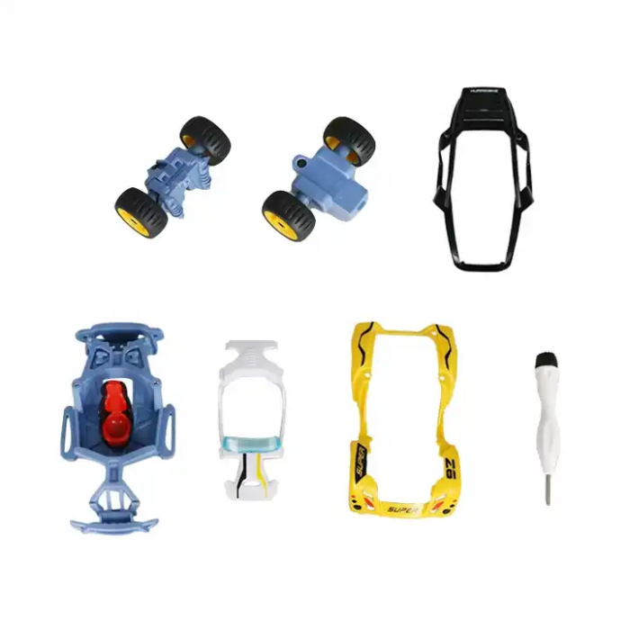 Mașină de Jucărie Aliaj 6 în 1 - Set Educativ și Interactiv pentru Copii [4]