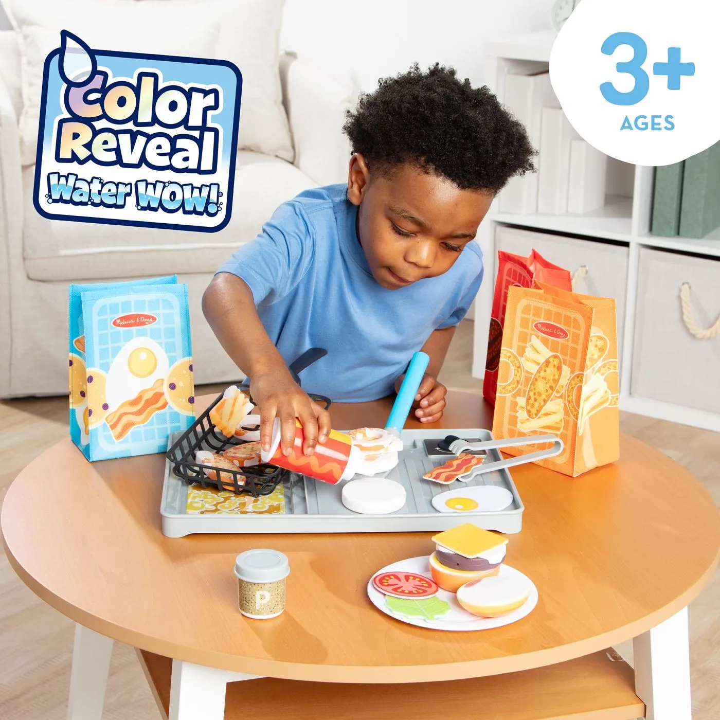 MELISSA AND DOUG SET DE JOACA GRATAR CU SCHIMBAREA CULORII WATER WOW [3]