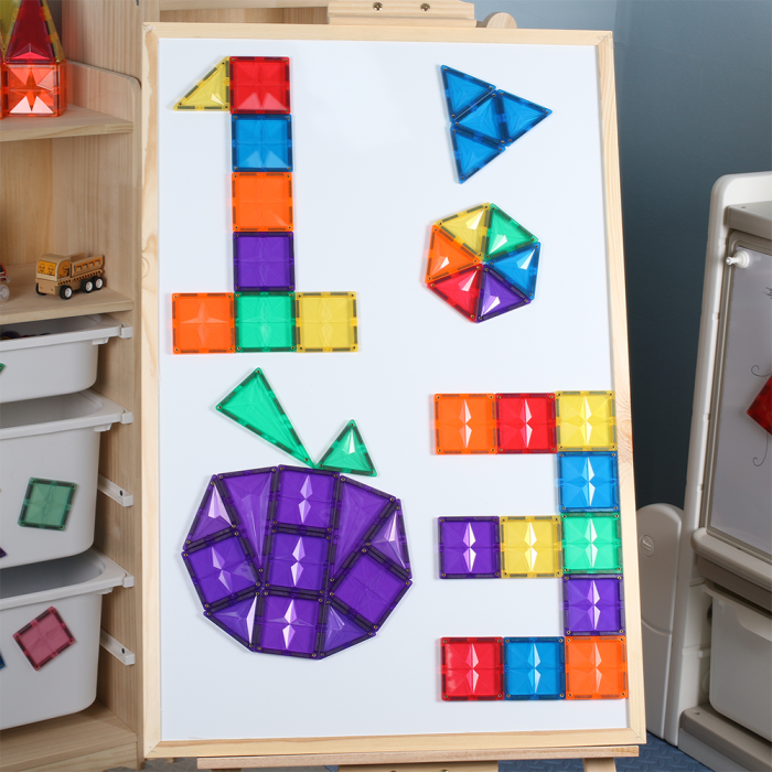 Set-Constructie-Magnetic-120-Piese-Multicolore-Stoys [9]