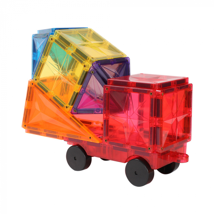 Set-Constructie-Magnetic-Tiles-72-Piese-Multicolore-2D-3D-Stoys [6]