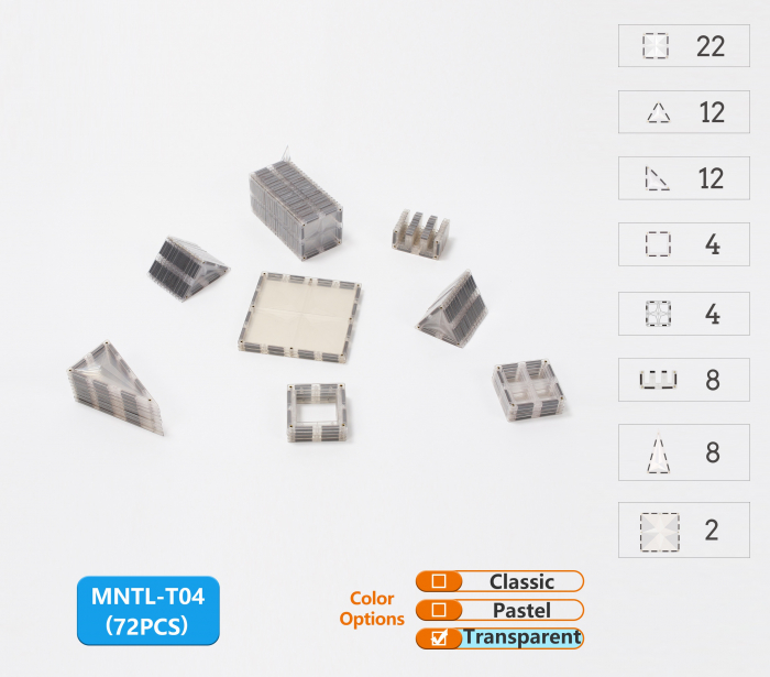 Set-Constructie-Magnetic-MNTL-72-Piese-Tiles-Transparente-2D-3D-Stoys [3]