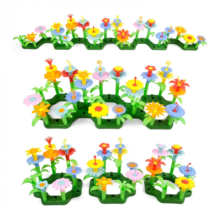 Set Educativ Grădina cu Flori 152 Piese - Jucărie Creativă pentru Copii | Stoys.ro [5]