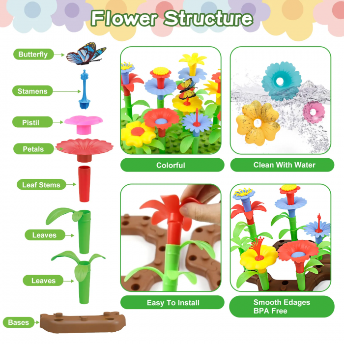 set-educativ-constructie-gradina-cu-flori-79-piese-sac-depozitare-stoys.ro [3]