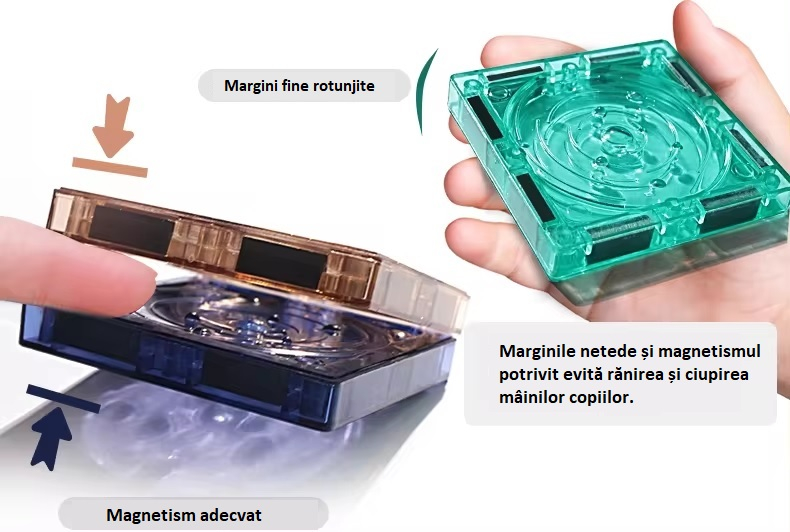 Set Magnetic 3D STEAM MNTL Starry Night - 56 Piese pentru Construcții Creative [5]