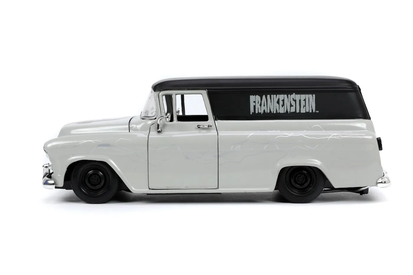SET MASINUTA 1957 CHEVY SUBURBAN SI FIGURINA FRANKENSTEIN [6]