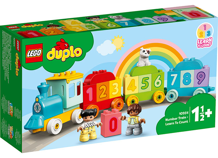 Trenul cu numere - Învață să numeri, 1.5 + ani, 23 Piese, LEGO DUPLO [4]