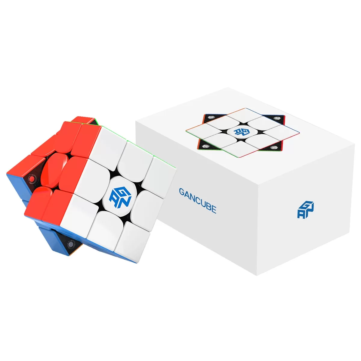Jocuri de Stivuit, Construit și Sortat - cub-gan-356-m-speedcube-magnetic-3x3-ambalaj