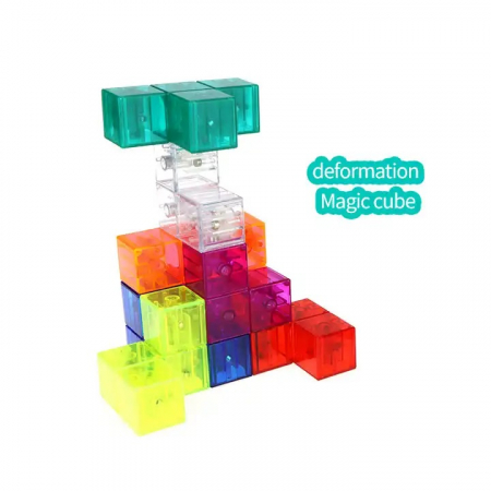 Cub Magnetic Magic 3D Colorat - Joc Educativ și Interactiv | Stoys.ro [5]