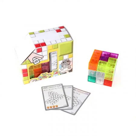 Cuburi de Construit - Cub Magnetic Magic 3D Colorat - Joc Educativ și Interactiv | Stoys.ro