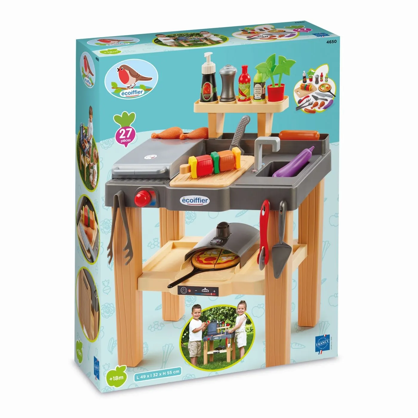 Ecoiffier - ecoiffier-bucatarie-cu-accesorii-jucarie-copii-stoys.webp