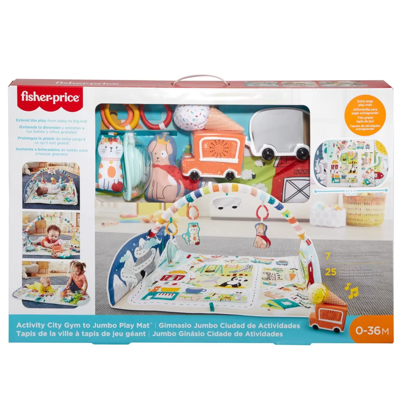 FISHER PRICE - FISHER PRICE COVOR ACTIVITATI IN ORAS