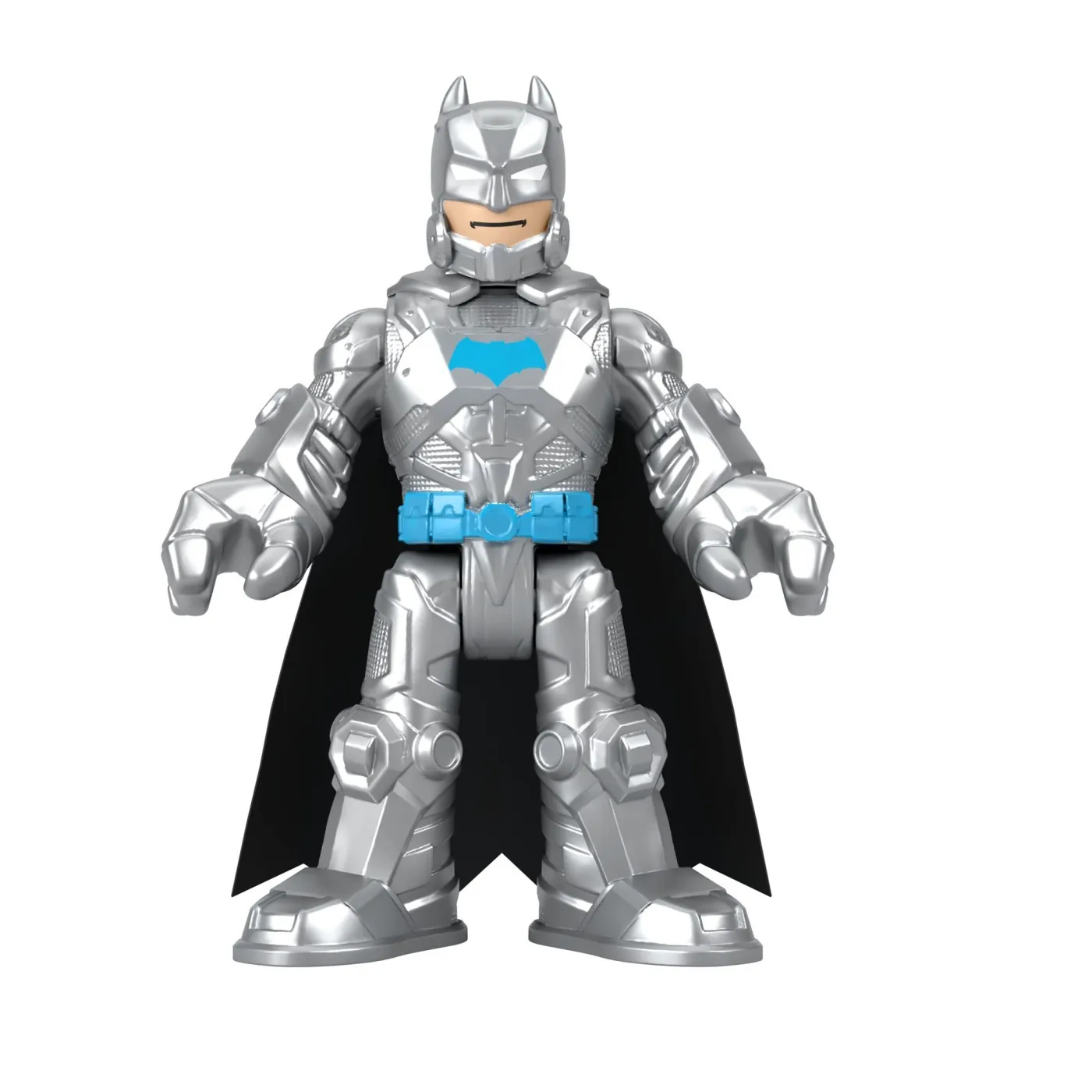 FISHER PRICE IMAGINEXT DC SUPER FRIENDS ROBOT BATMAN IN COSTUM GRI 30CM [6]