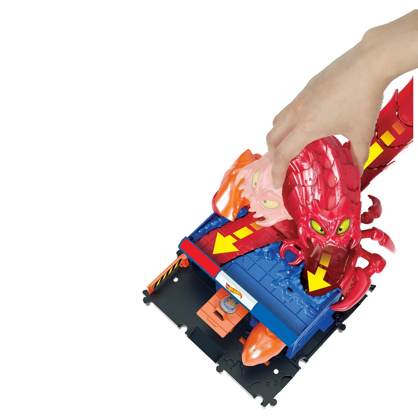 HOT WHEELS CITY PISTA INAMICILOR SECTIA DE POLITIE [5]