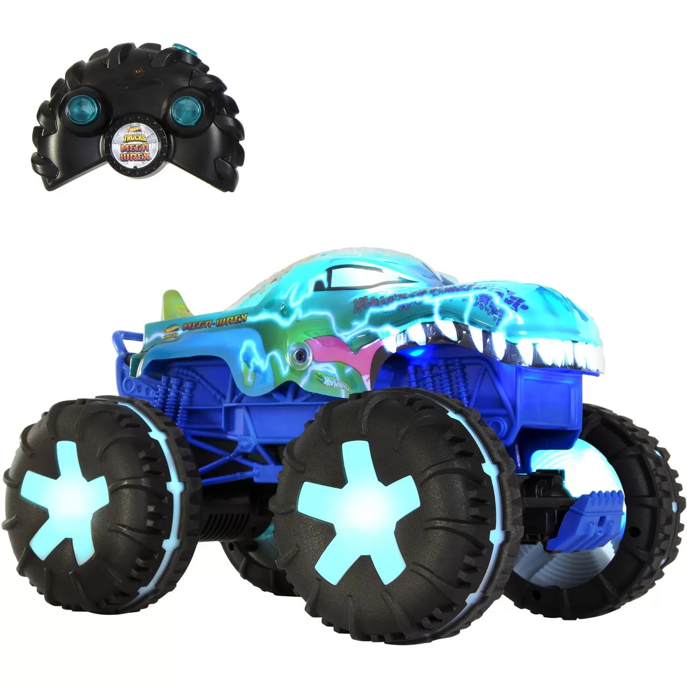 HOT WHEELS MONSTER TRUCK MEGA WREX ALIVE RC SCARA 1 LA15 [1]