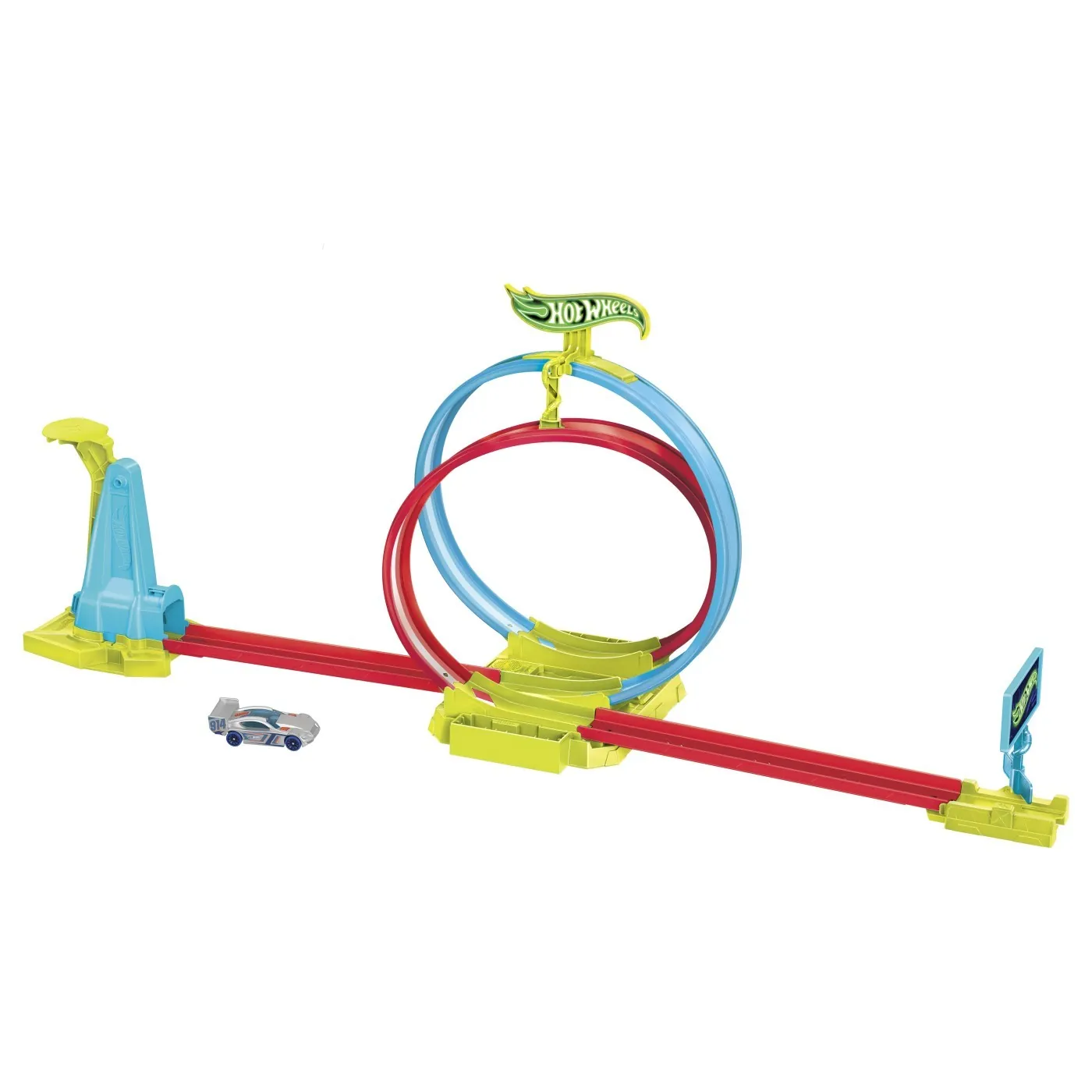 HOT WHEELS PISTA LASER STUNT SLAMWAY [1]
