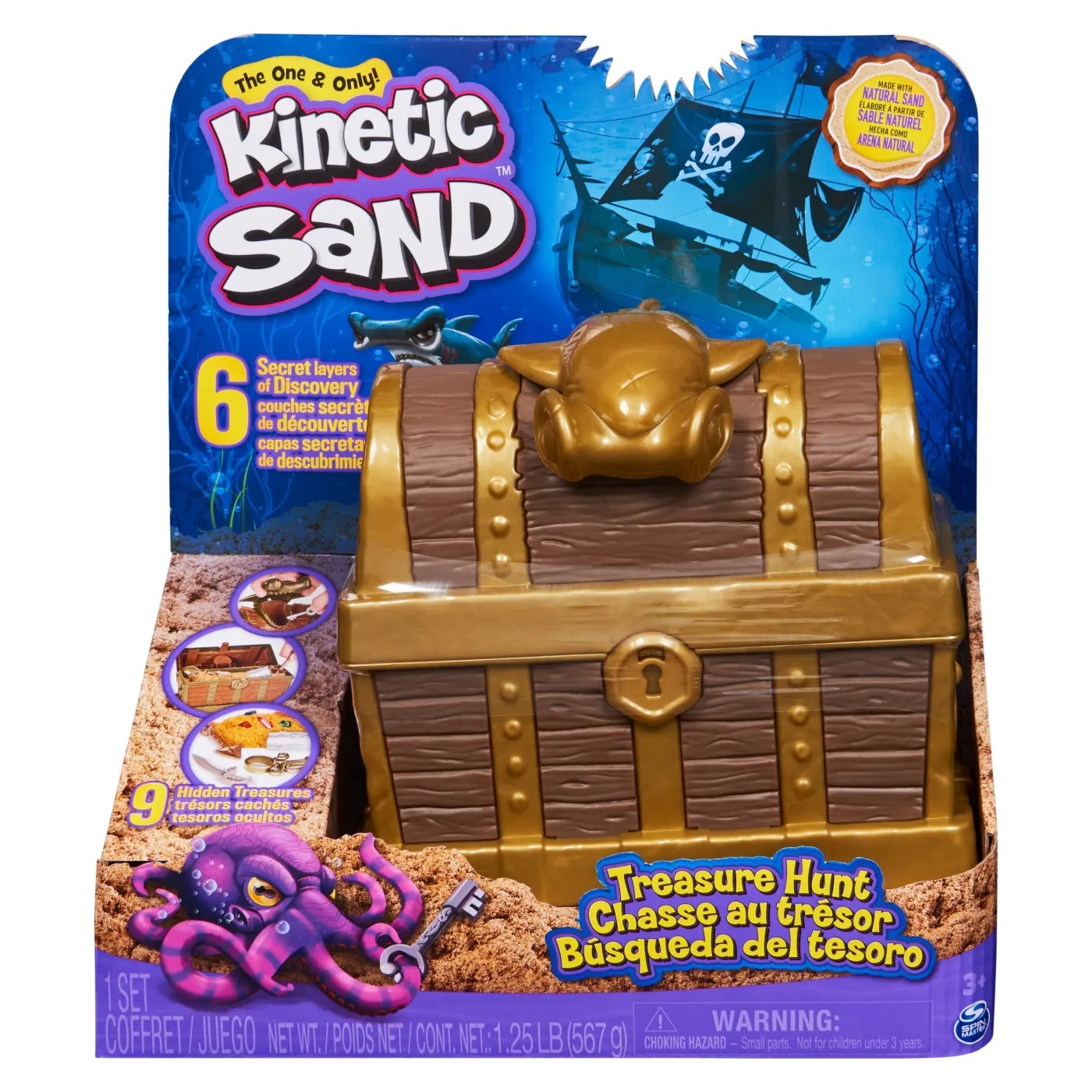 Kinetic Sand - KINETIC SAND CUTIA DE COMORI