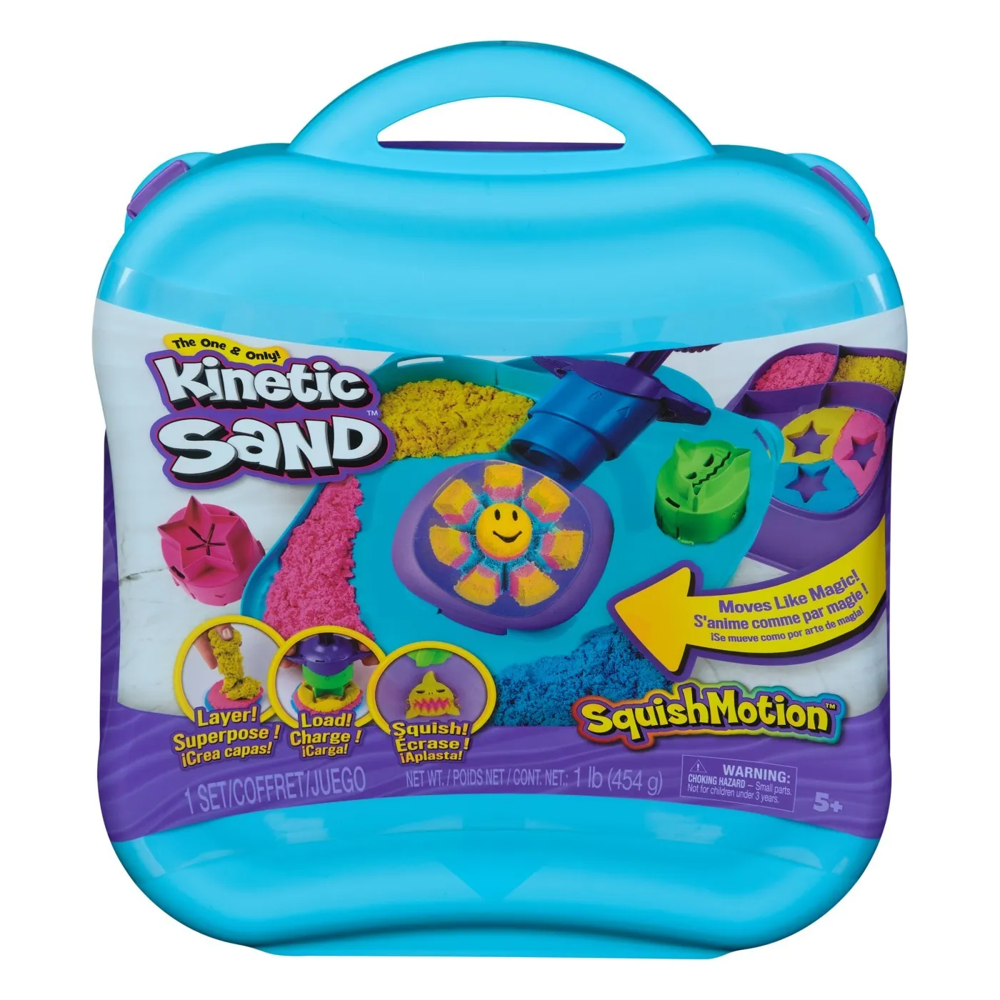 Kinetic Sand - KINETIC SAND SET NISIP SQUISH MOTION