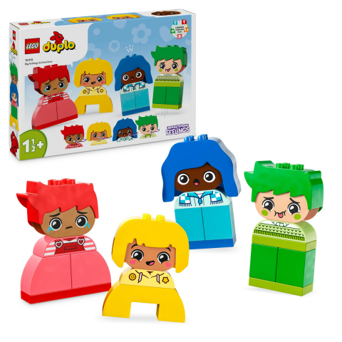 LEGO DUPLO - Mari sentimente și emoții, 1.5 + ani, 23 Piese, LEGO DUPLO