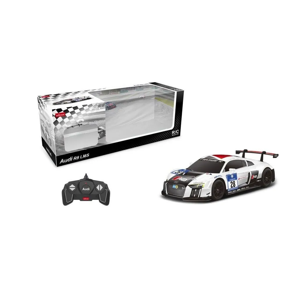 MASINA CU TELECOMANDA AUDI R8 LMS PERFORMANCE ALB SCARA 1 LA 18 [1]