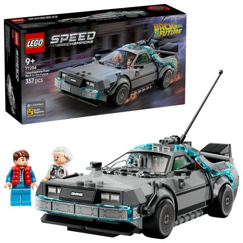 LEGO Speed Champions - lego-speed-champions-masina-timpului-inapoi-viitor-77256-ani-9-piese-357