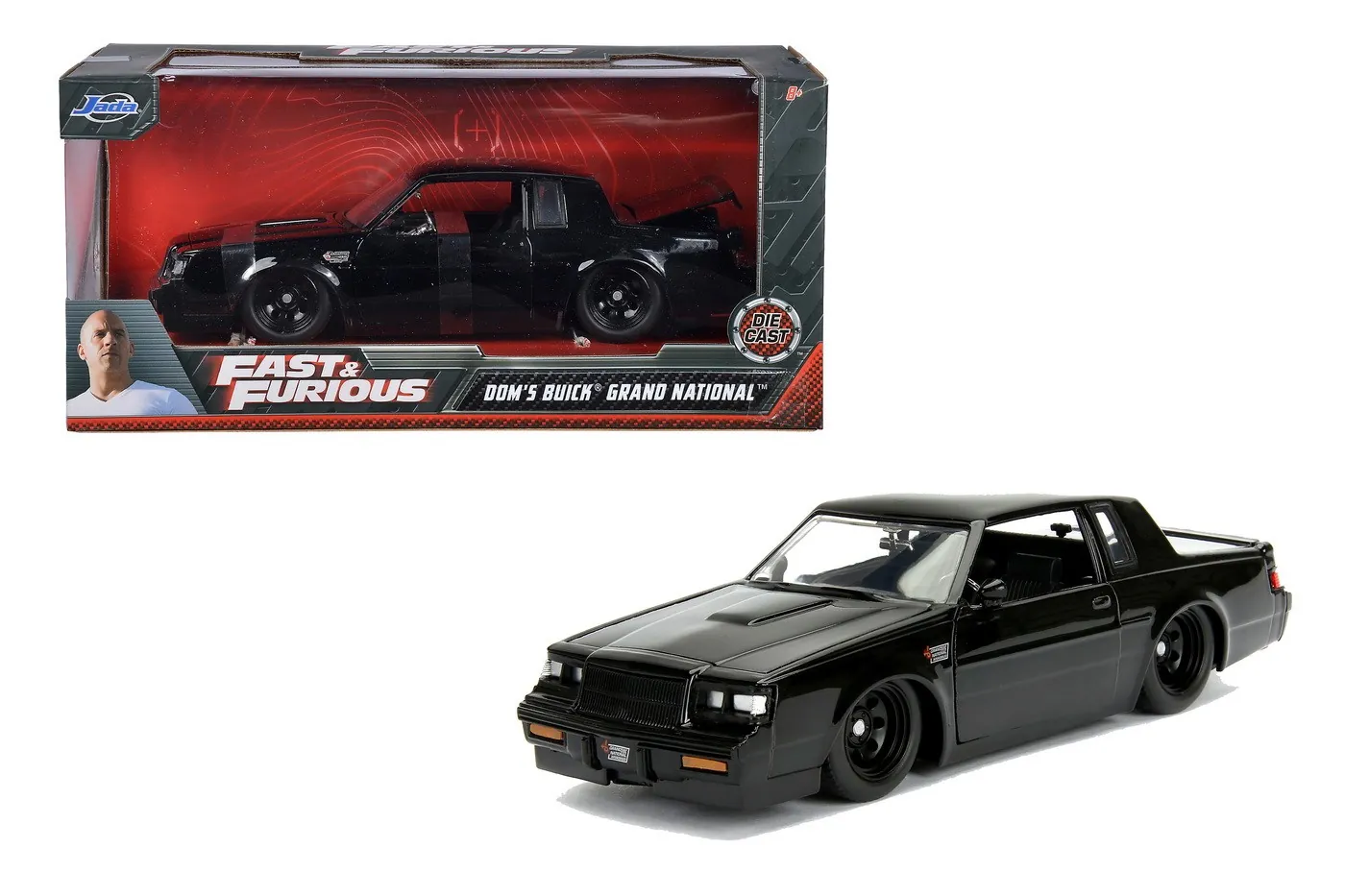 JadaToys - MASINUTA METALICA FAST AND FURIOUS 1987 BUICK SCARA 1 LA 24