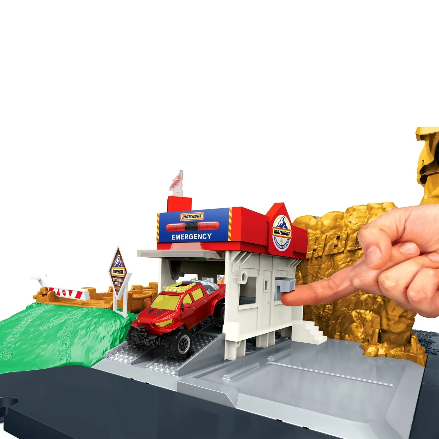 MATCHBOX SET ACTION DRIVERS CANIONUL CU SUNETE SI LUMINI [7]