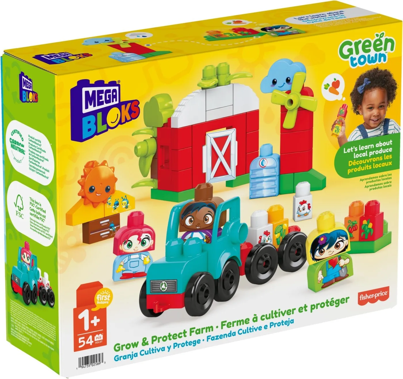 Seturi de constructie - MEGA BLOKS SET CONSTRUCTIE 54 PIESE