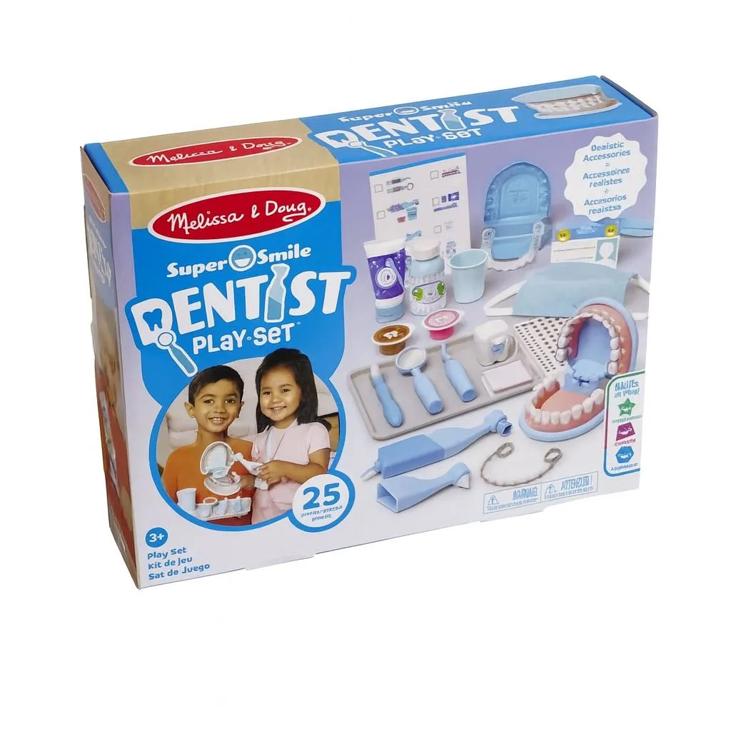 Jocuri de rol si Imitatie - MELISSA AND DOUG SET DE JOACA SUPER SMILE LA DENTIST