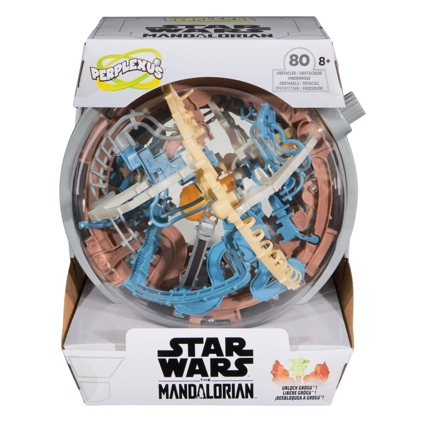 Jocuri - PERPLEXUS STAR WARS THE MANDALORIAN LABIRINT 3D CU 80 DE OBSTACOLE