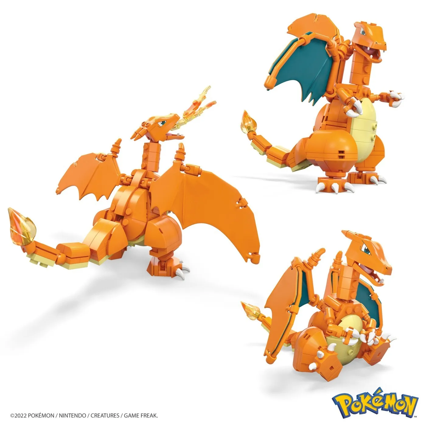 POKEMON MEGA CONSTRUX CHARIZARD DRACAUFEU GLURAK [3]